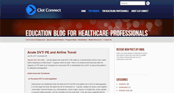 Desktop Screenshot of professionalsblog.clotconnect.org